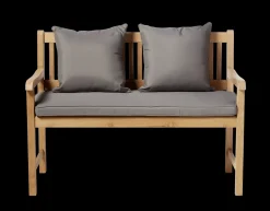 - Havebænk - Rosenborg bænk 120x59cm teak*Cinas