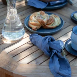 - Havebord - Butterfly bord rundt Ø110cm teak^Cinas Hot