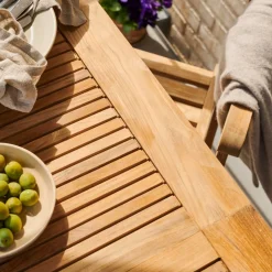 - Havebord - Butterfly klapbord 130x65cm teak*Cinas