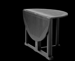 - Havebord - Butterfly rundt bord Ø110cm mat sort*Cinas Sale