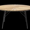 - Havebord - Ellen bord Ø150cm antracit/teak*Cinas Clearance