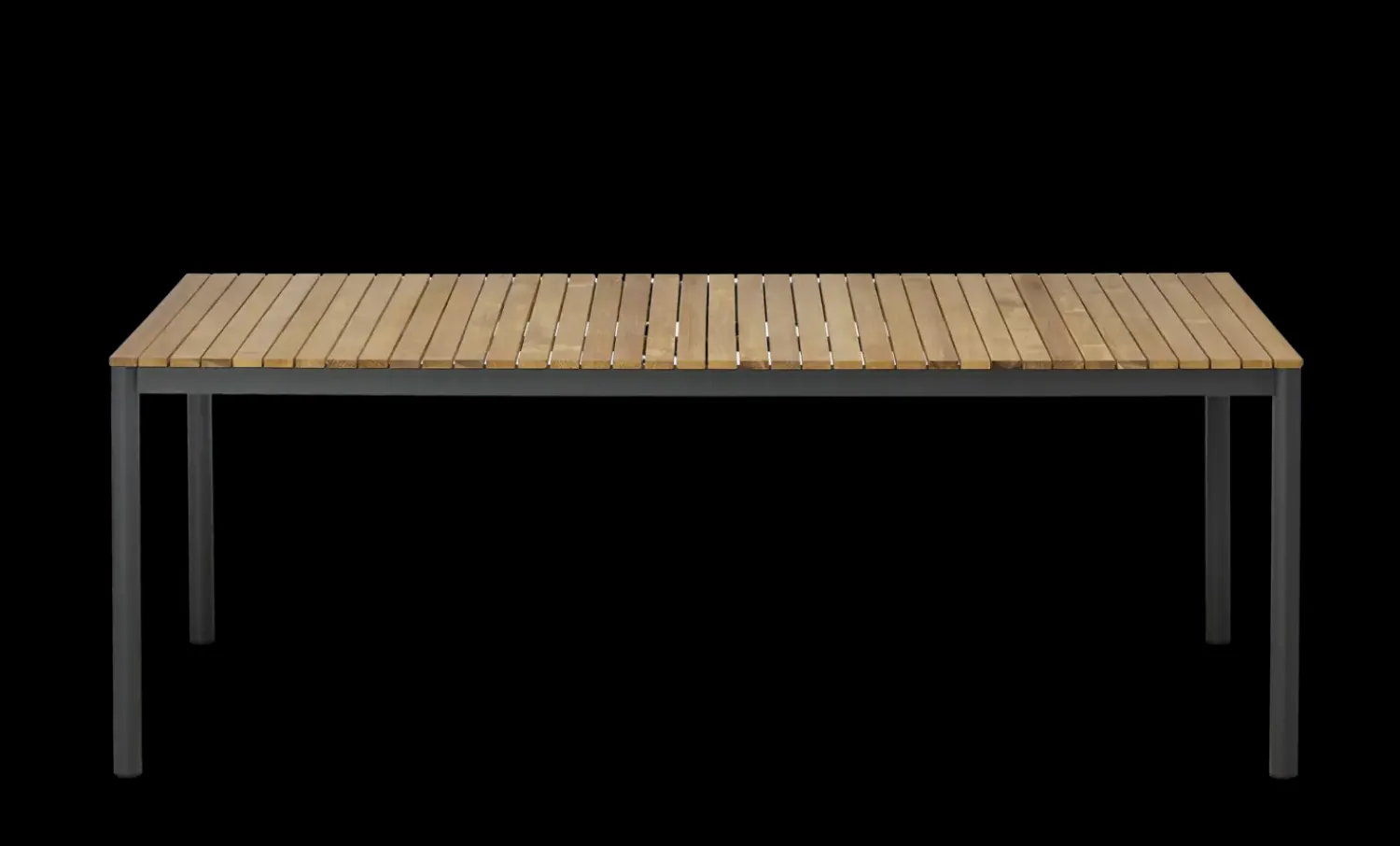 - Havebord - Mood Classic bord 208x100cm antracit/teak*Cinas Outlet