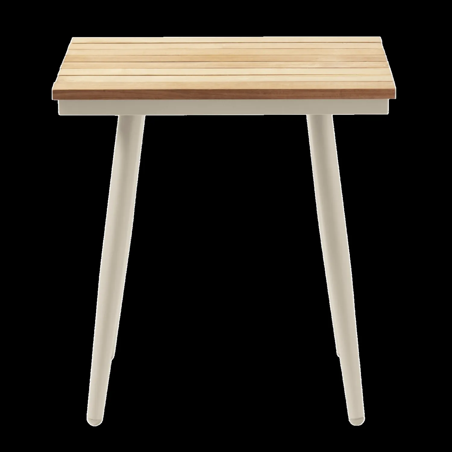 - Havebord - Rio sidebord, Sandy Grey aluminium/teak*Cinas Online