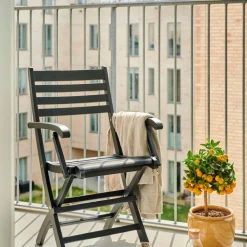 - Havestol -York foldestol i mat sort mahogni*Cinas Online