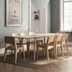 - hynde til Elvo spisebordsstol - brun læder^Cinas Discount