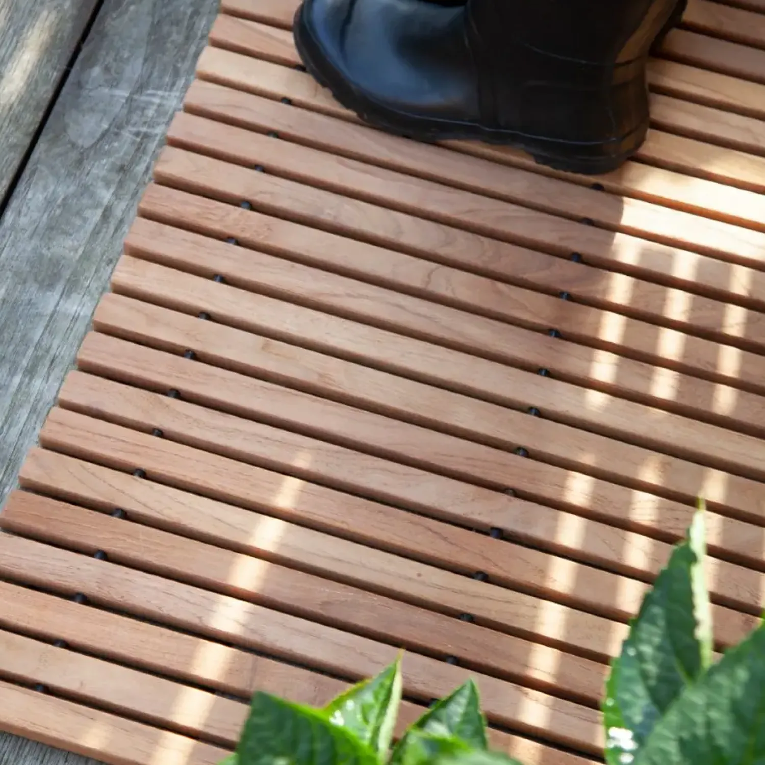 - Mellem bademåtte 40x60cm teak^Cinas Sale