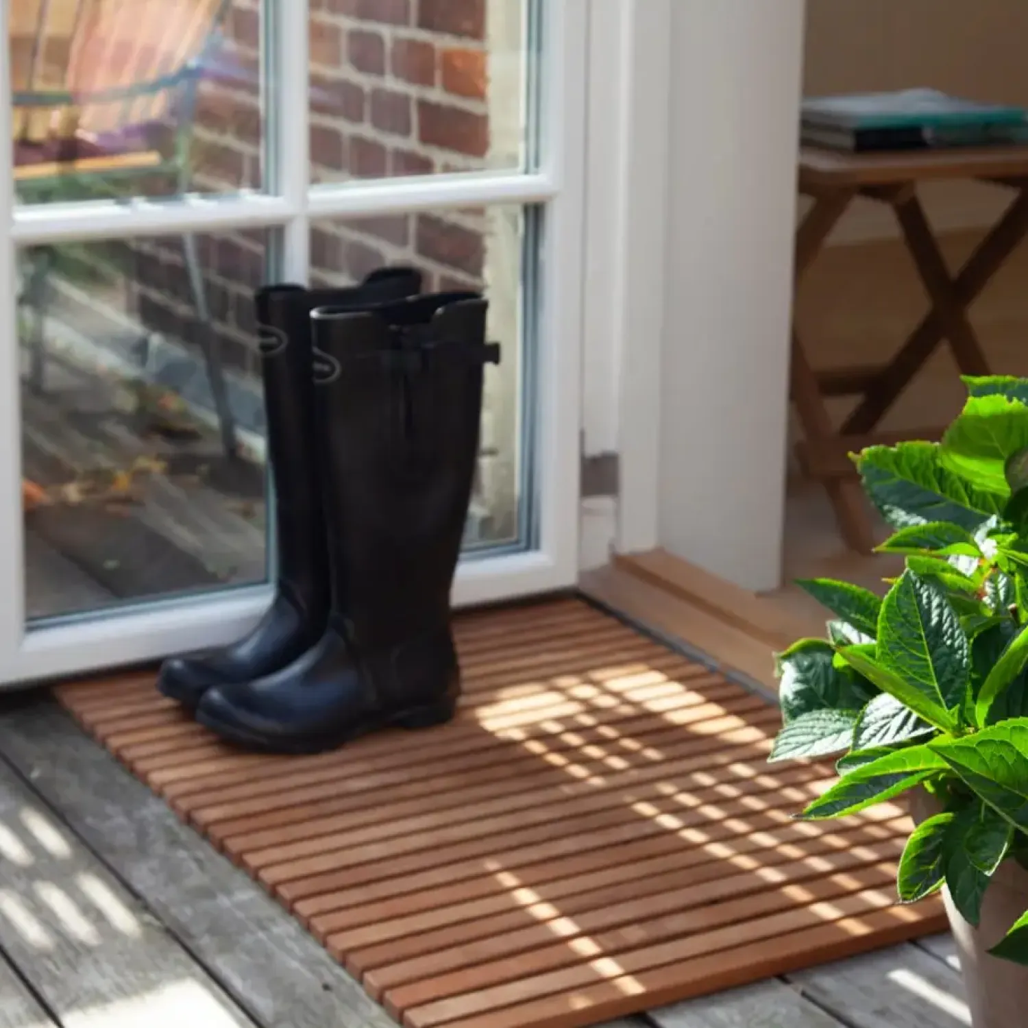 - Mellem bademåtte 40x60cm teak^Cinas Sale