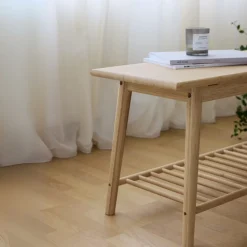 - Noble entrébænk 90x35cm i bambus*Cinas Outlet