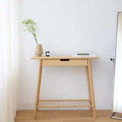 - Noble konsolbord til entré 90x35cm bambus^Cinas Discount