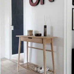 - Noble konsolbord til entré 90x35cm bambus^Cinas Discount