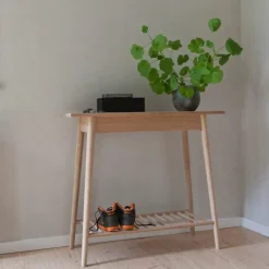 - Noble konsolbord til entré 90x35cm bambus^Cinas Discount