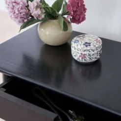 - Noble konsolbord til entré 90x35cm sort^Cinas Discount