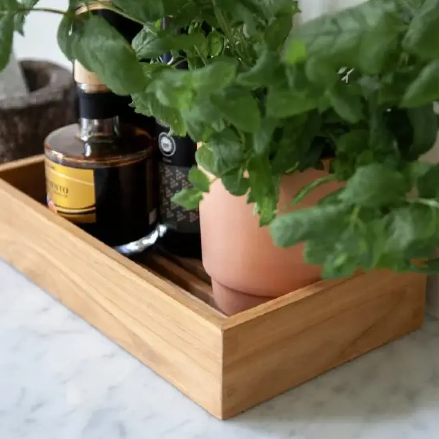 - Opbevaringsbakke, teak^Cinas Best