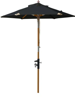 - Parasol (balkon) Ø1,8 m Sort polyester dug^Cinas Best