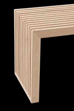 - Rib 2-pers bænk 73x35x43cm bambus*Cinas Online