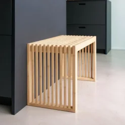 - Rib 2-pers bænk 73x35x43cm bambus*Cinas Online