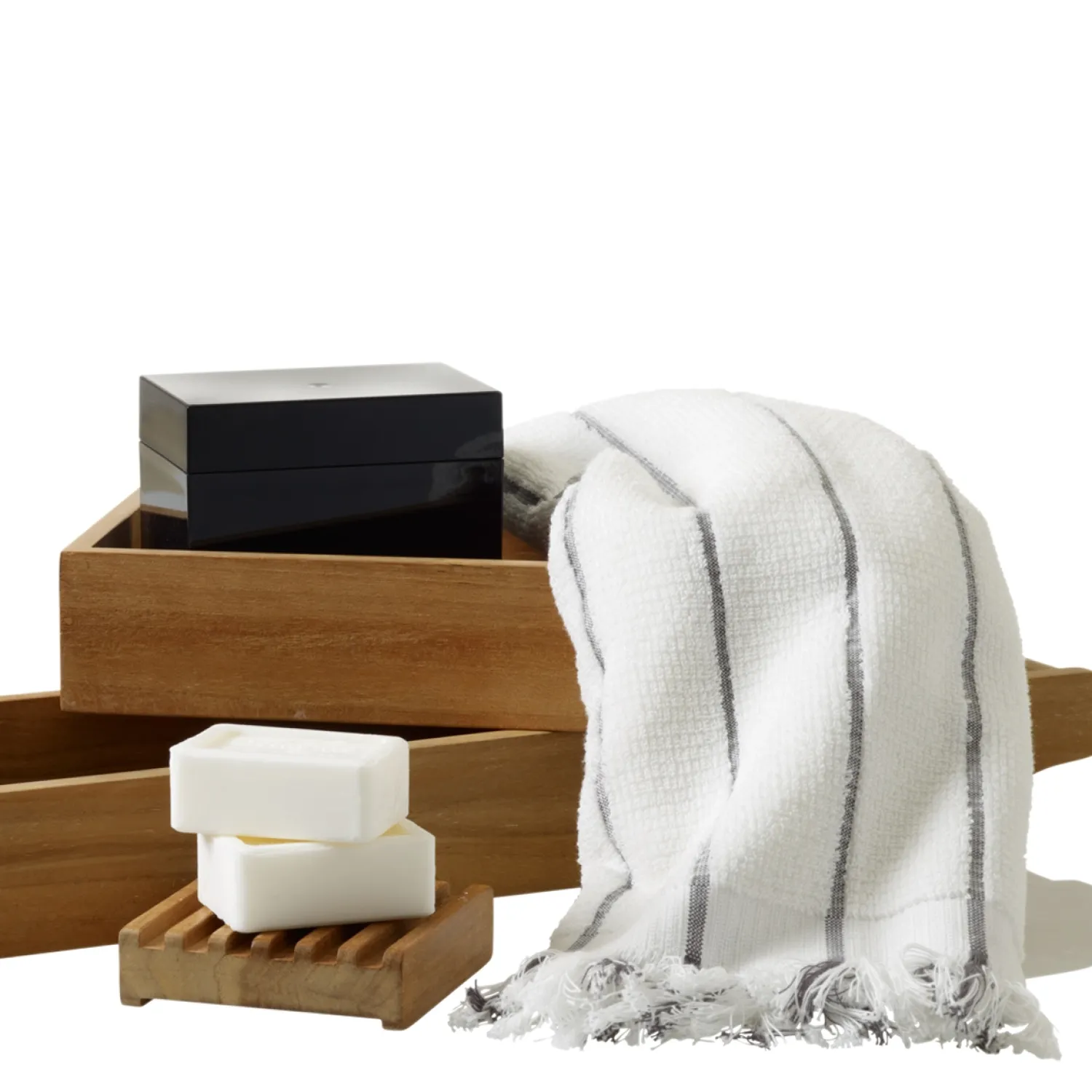 - Sæbebrik, teak^Cinas Online