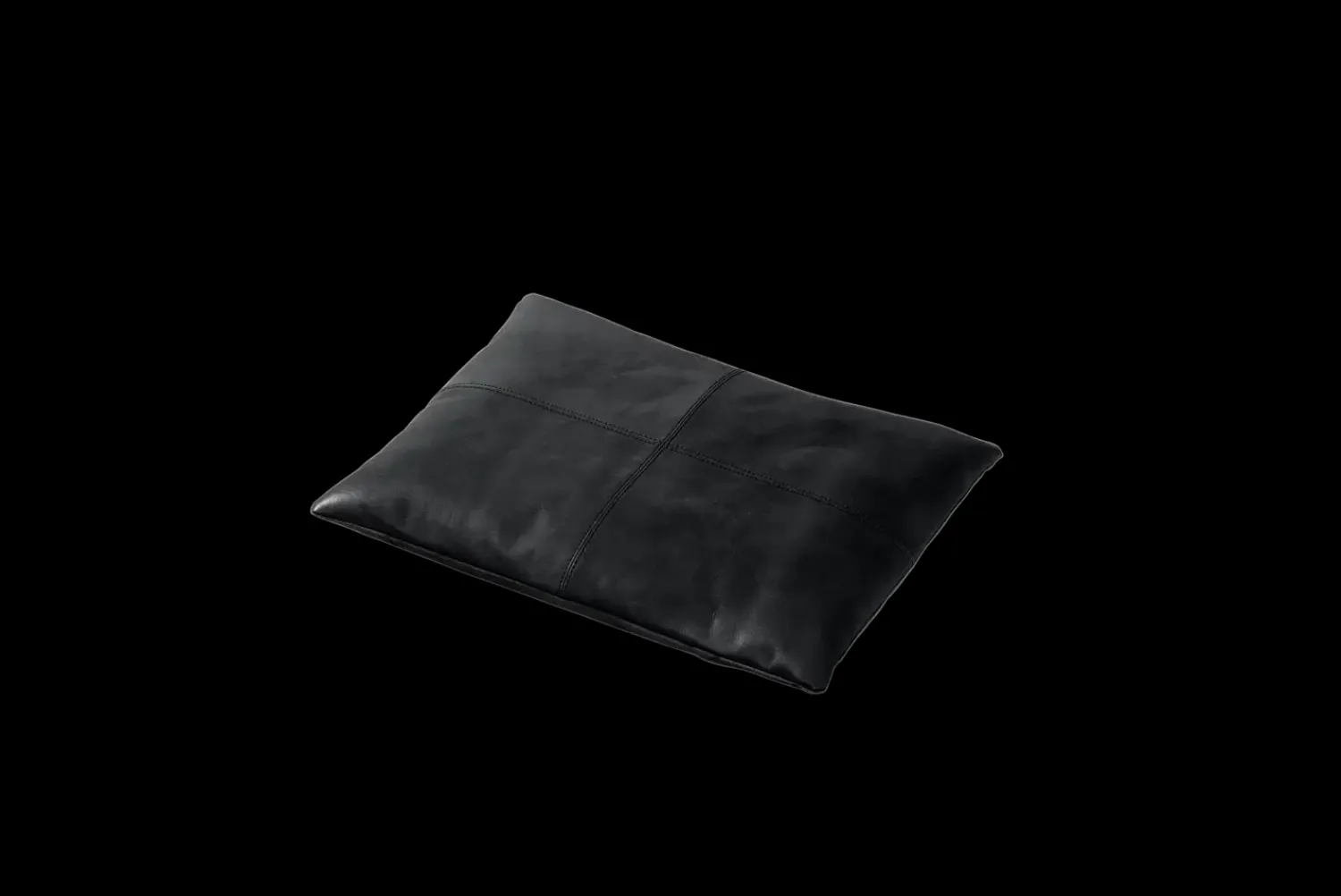 - Siddepude til Rib stool sort læder^Cinas New