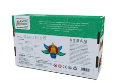 - Magnetlegetøj - Curved Dome Pack Intense - 47 dele^Cleverclixx Hot