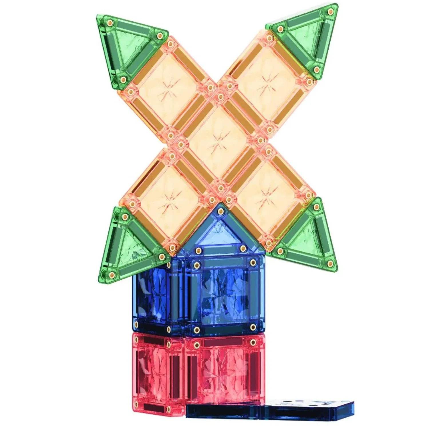 - Magnetlegetøj - Mini Tiles Pack Pastel - 28 dele^Cleverclixx Hot