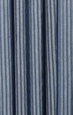 - Badeforhæng - Lines shower curtain w/tape 220 cm - Mørk blå*Compliments