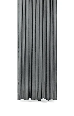 - Badeforhæng - Lines shower curtain w/tape 200 cm - Sort^Compliments