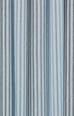 - Badeforhæng - Lines shower curtain w/tape 220 cm - Sea blue^Compliments