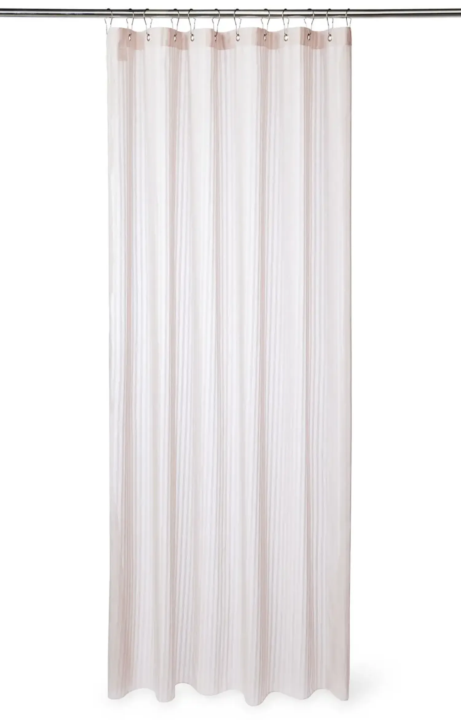 - Badeforhæng - Lines shower curtain w/eyelets 220 cm - Rose*Compliments Best