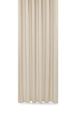 - Badeforhæng - Lines shower curtain w/tape 200 cm - Linen*Compliments Discount