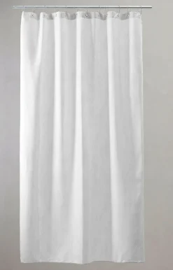 - Badeforhæng - Pine shower curtain w/eyelets 200 cm - Hvid^Compliments Discount