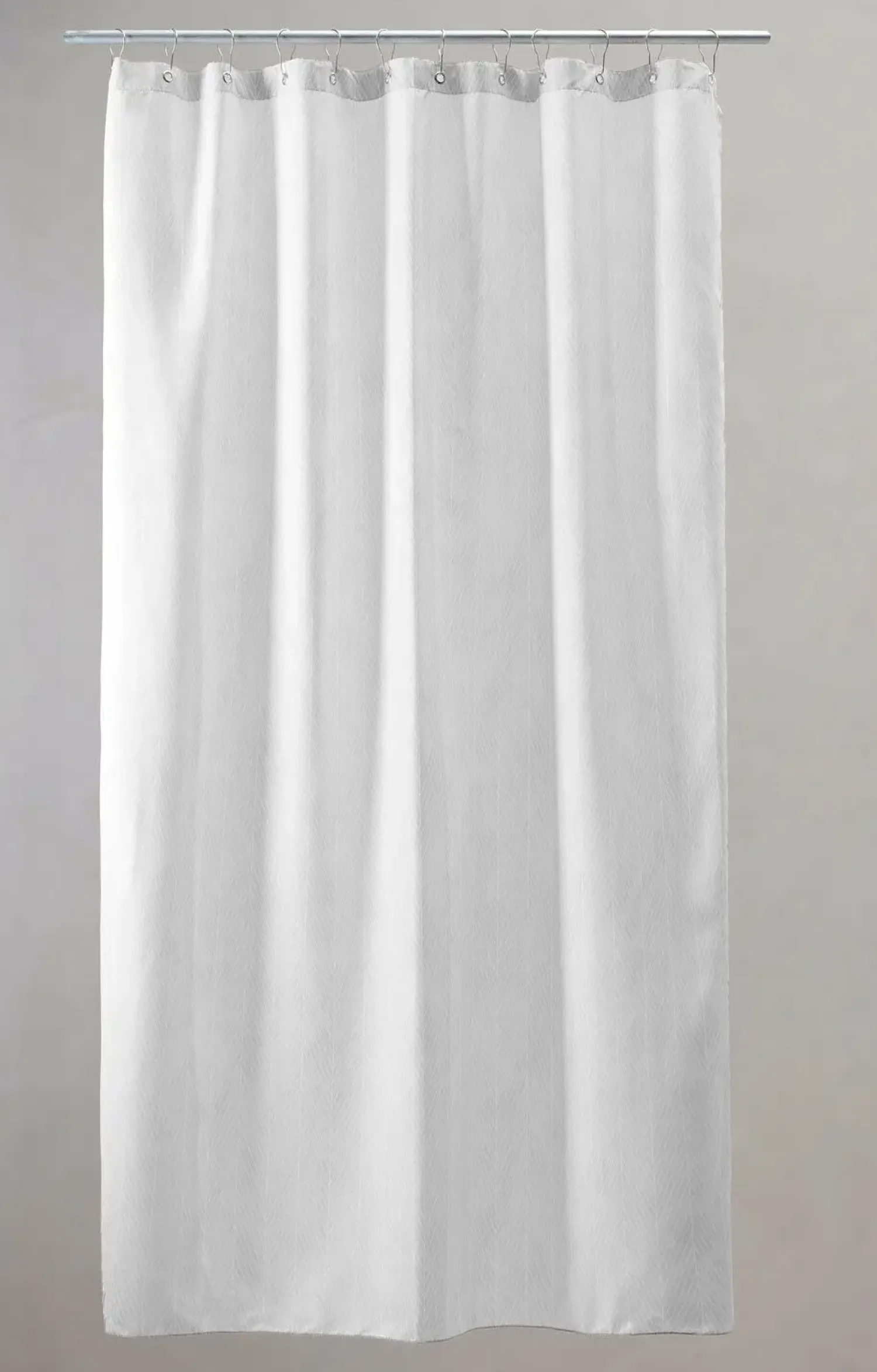 - Badeforhæng - Pine shower curtain w/eyelets 200 cm - Hvid^Compliments Discount