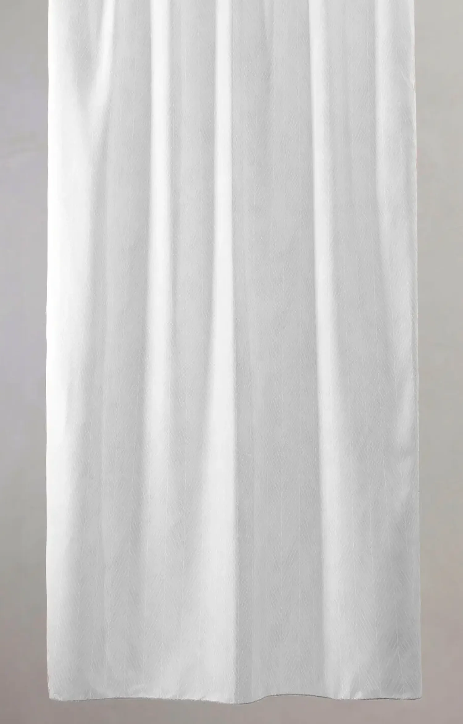 - Badeforhæng - Pine shower curtain w/tape 200 cm - Hvid^Compliments Sale