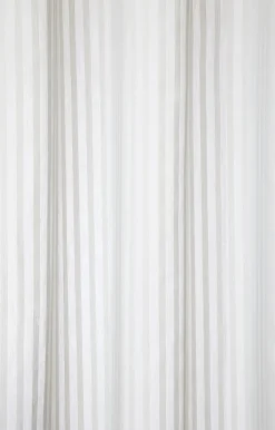 - Badeforhæng - Lines shower curtain w/tape 220 cm - Mørk blå*Compliments Clearance