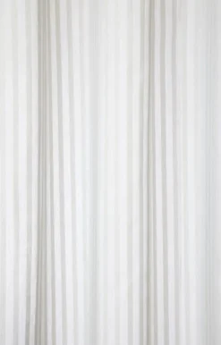 - Badeforhæng - Lines shower curtain w/tape 220 cm - Mørk blå*Compliments Clearance