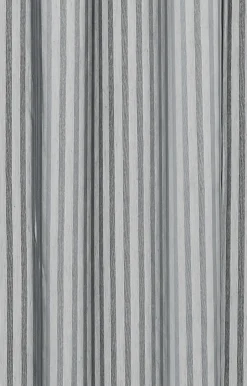 - Badeforhæng - Lines shower curtain w/tape 200 cm - Grå*Compliments Sale