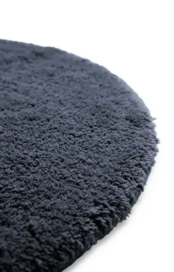 - Bademåtte - Loop Bath Mat dia. 75 cm - Mørk blå*Compliments Online