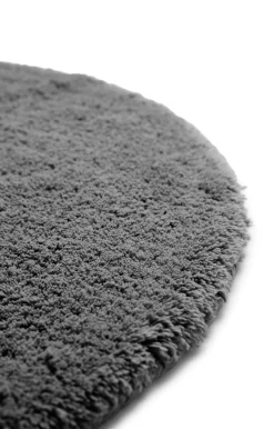 - Bademåtte - Loop Bath Mat dia. 75 cm - Grå*Compliments Discount