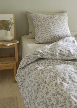 - Blossom Bed Linen - 140x200/60x63 cm - Moon*Compliments Hot