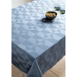 - Bordløber - Wind Damask 50x140 cm - Blå*Compliments Sale
