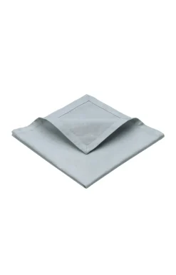 - Confetti Damask Napkin 45x45 cm - 4 Pack - Mineral blue^Compliments Best