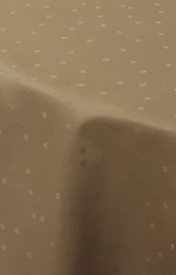 - Confetti Damask Table Cloth dia. 200 cm - Valnød^Compliments Sale