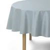 - Confetti Damask Table Cloth dia. 200 cm - Mineral blue*Compliments Outlet