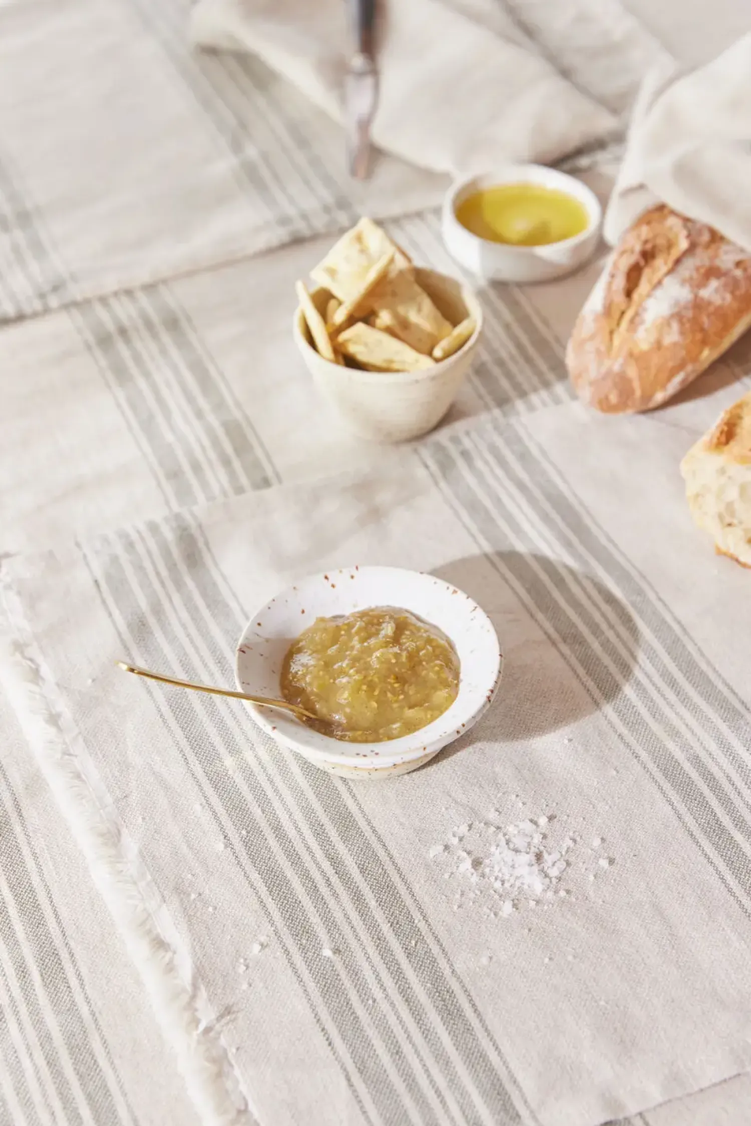 - Dækkeserviet - Arles Place Mat 36x50 cm w/fringes - 2 Pack - Grøn*Compliments Best