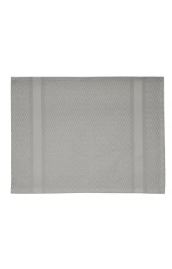 - Dækkeserviet - Tile Damask Place Mat 38x50 cm - 2 pack - Sølv grå^Compliments Discount