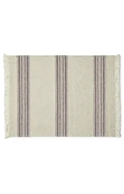 - Dækkeserviet - Arles Place Mat 36x50 cm w/fringes - 2 Pack - Plum^Compliments Clearance