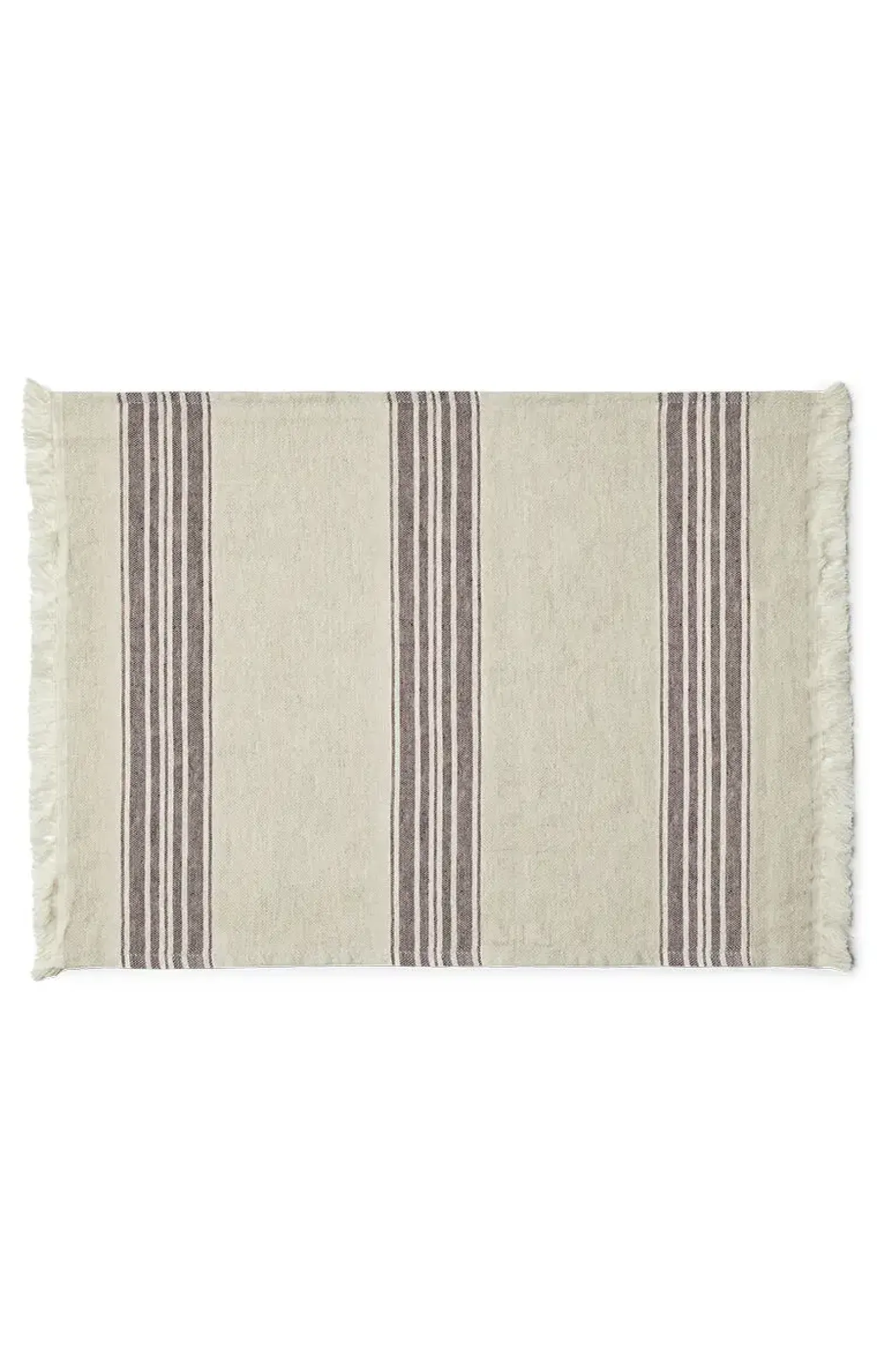 - Dækkeserviet - Arles Place Mat 36x50 cm w/fringes - 2 Pack - Plum^Compliments Clearance