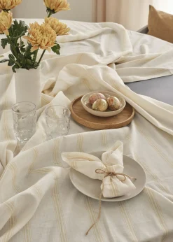 - Dug - Brise Table Cloth 150x290 cm - Gul*Compliments Sale