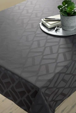 - Dug - Ice Damask 140x180 cm - Grå*Compliments