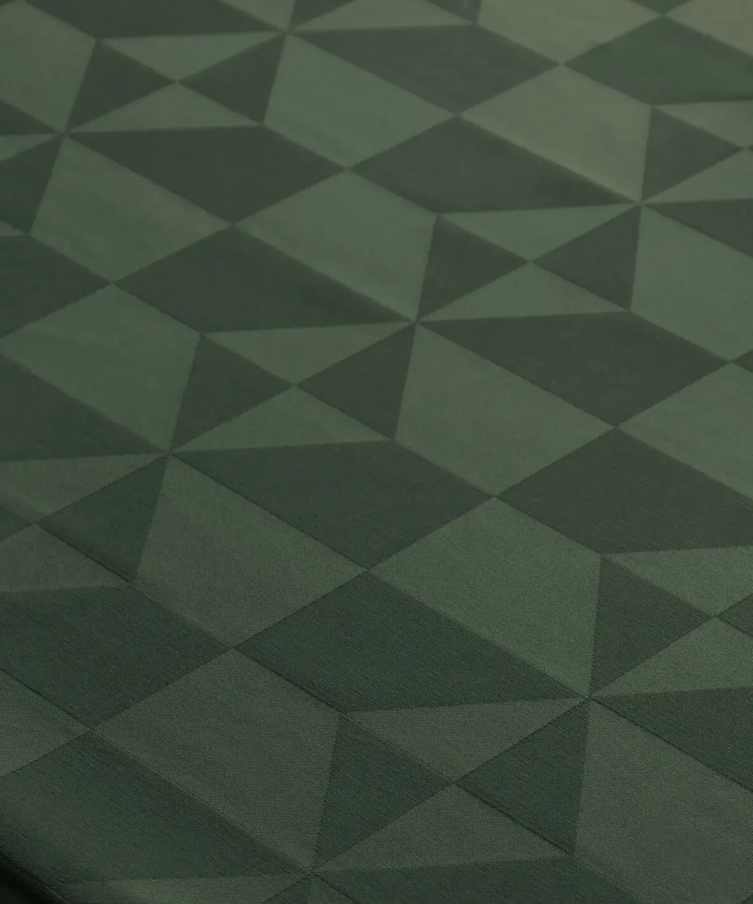 - Dug - Wind Damask 140x320 cm - Skovgrøn*Compliments Online