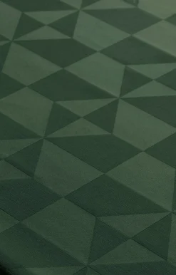 - Dug - Wind Damask 160x320 cm - Skovgrøn^Compliments Hot